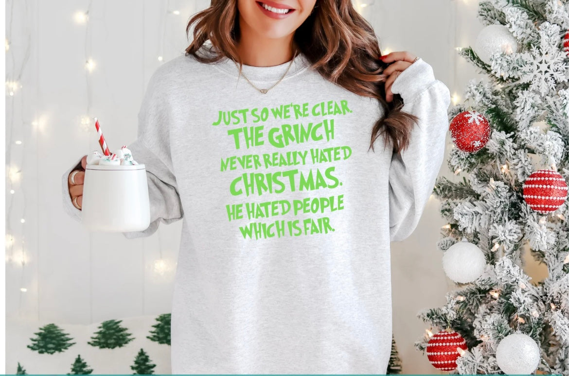 The Grinch Hated People